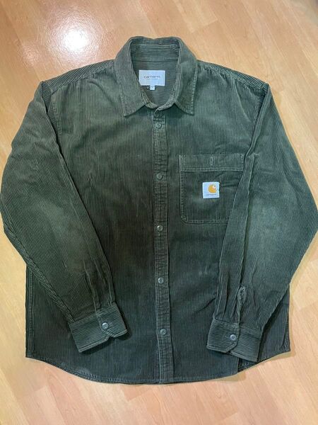 L 長袖シャツ カーハート Carhartt シャツ ワークシャツ コーデュロイ