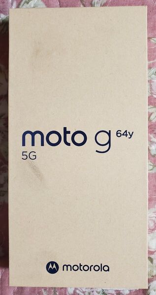 ☆☆未使用品・美品☆☆ motorola moto g64y (モトローラ モトg64y) バニラクリーム 4g+128g