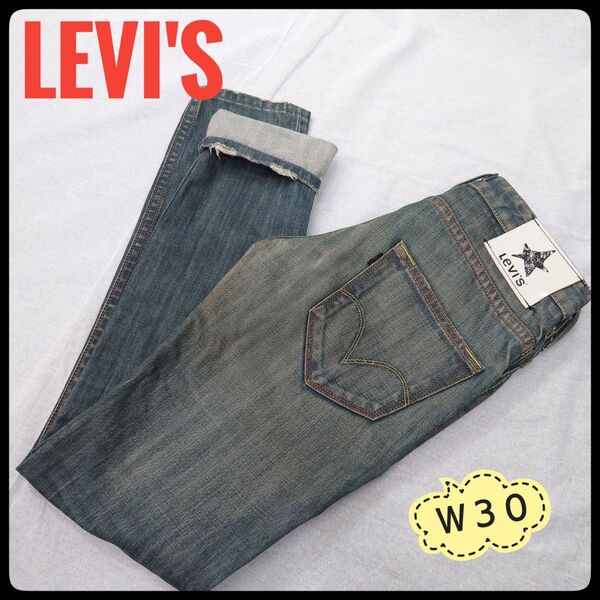 LEVI’S ワンスター W30 黒タブ 00s ストレート デニム パンツ