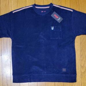 ポールスミス 新品 メンズ Tシャツ(エンブレム/ネイビーM)