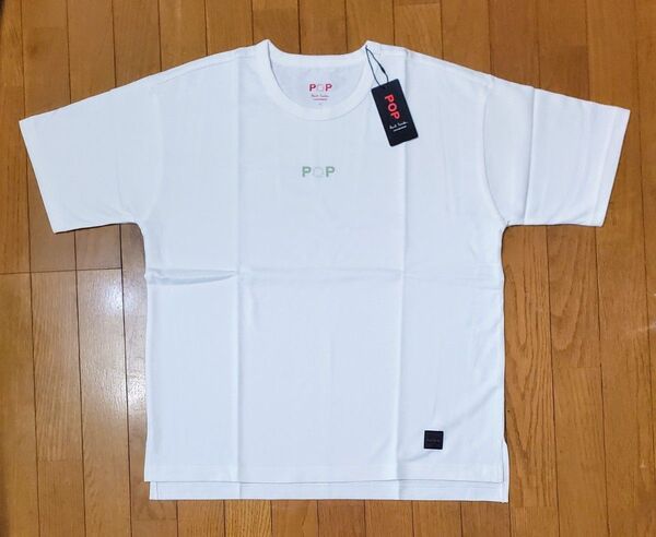 ポールスミス 新品 メンズ Tシャツ(POP/ホワイトL)