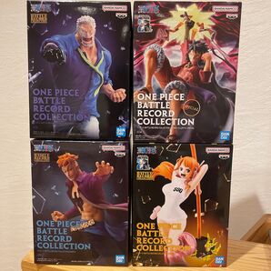 ONE PIECE BATTLE RECORD COLLECTION フィギュア 4体セット
