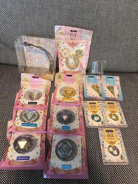 ディズニーランド 40周年 モーメンツゴーラウンド シーセット クレイドル付き!