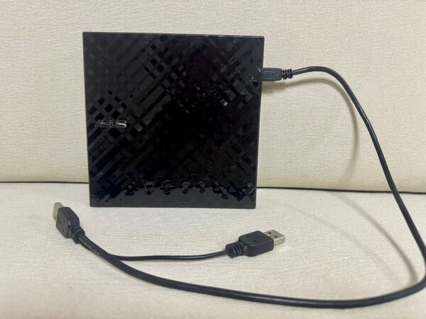 ASUS 外付けポータブルDVDドライブ SDRW-08D2S-U 黒