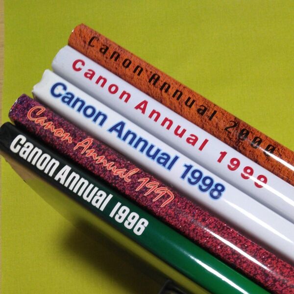 キャノン アニュアル Canon Annual 1996~2000 年鑑 写真 カメラ
