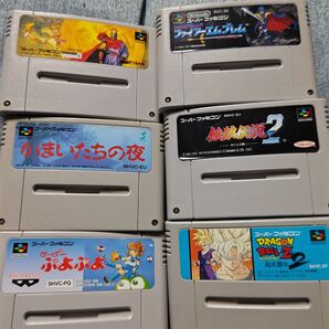 スーパーファミコンソフト6本セット まとめ売り