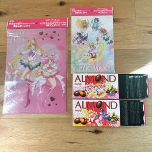 セーラームーン 明治コラボ クリアファイル 親子 明治
