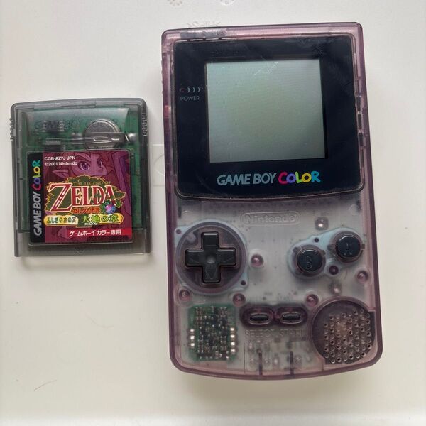 ゲームボーイカラー CGB-001 ゼルダソフト付 任天堂 Nintendo GAMEBOY
