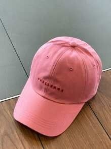 ストリート刺繍ベースボールキャップ 調節可能 ピンク186973