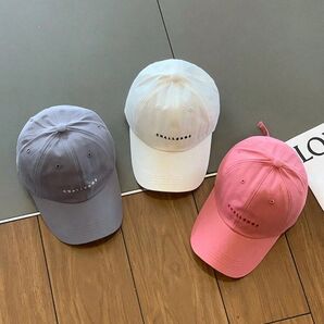 ストリート刺繍ベースボールキャップ 調節可能 ホワイト681870