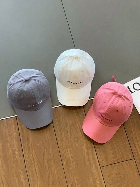 ストリート刺繍ベースボールキャップ 調節可能 ホワイト408039