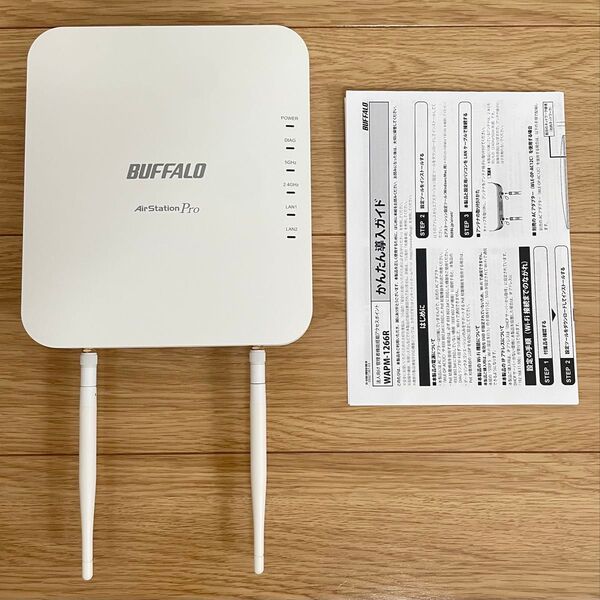 【美品】BUFFALO バッファロー AirStation Pro WAPM-1266R 法人向け無線LANアクセスポイント