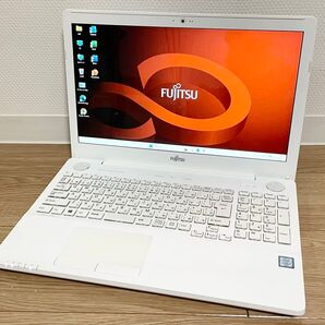 【美品】FUJITSU LIFEBOOK FHD液晶 i7-6700HQ 16GB SSD 512GB Webカメラ Office