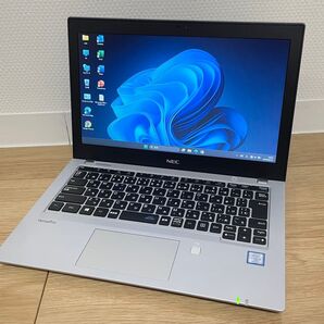 【美品】NEC VersaPro Windows11 Core i5-8350U 8GB SSD 128GB カメラ Office