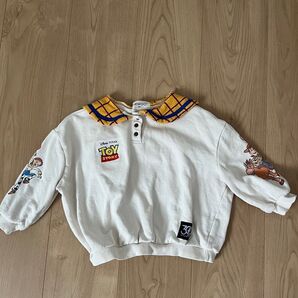 トイストーリー 襟付きセーラートレーナー