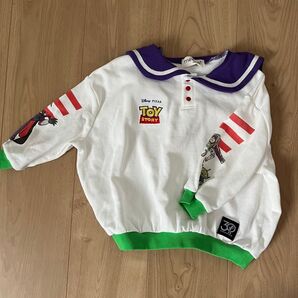 トイストーリー 襟付きセーラートレーナー