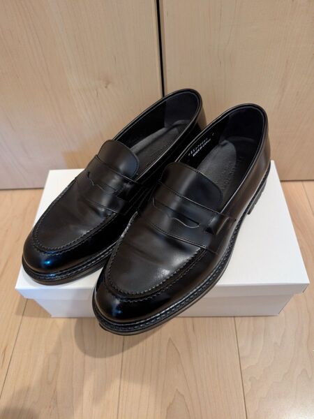 public tokyo 新作 SCOTCHGARDレザーローファー サイズ2