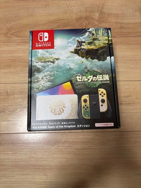 中古 Nintendo Switch 有機ELモデル ゼルダの伝説 ティアーズ オブ ザ キングダムエディション