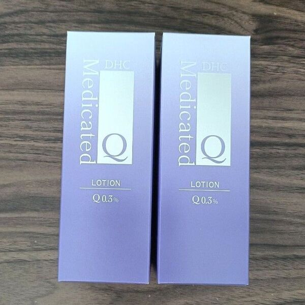 DHC 薬用 Qローション 2本 コエンザイムQ10 プラセンタ エイジングケア 乾燥肌 シワ 化粧水