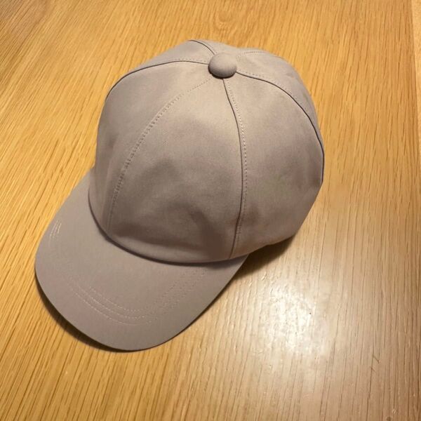 無印良品 撥水 UVカットキャップ ベージュ系