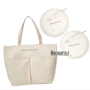 DEAN & DELUCA ディーン&デルーカ 付録 まとめ ロゴトート、プレート ※説明文必読