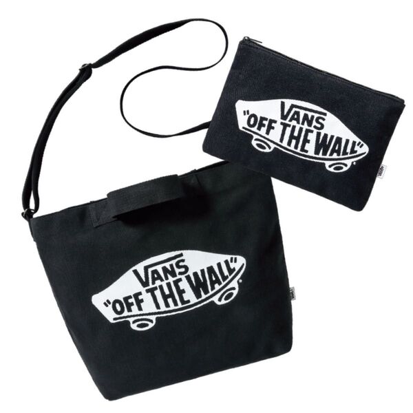 VANS ヴァンズ 2WAYバッグ&フラットポーチ セット 付録 ※説明文必読