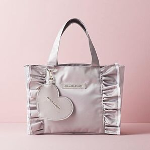 JILL by JILLSTUART ジルスチュアート フリルトートバッグ&ポーチチャーム 付録 ※説明文必読