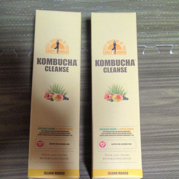 KOMBUCHA CLEANSE720ml 2個セット Island Mango