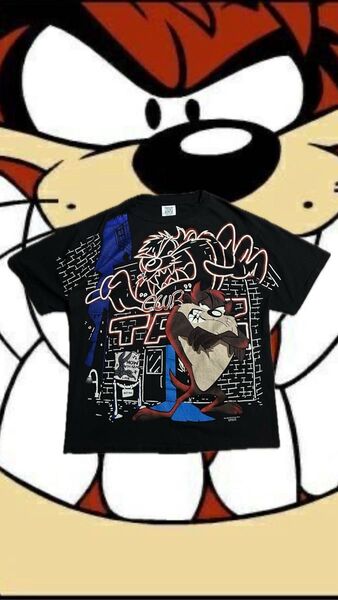 タズマニアン・デビル 90s looney tunes Tシャツ USA製
