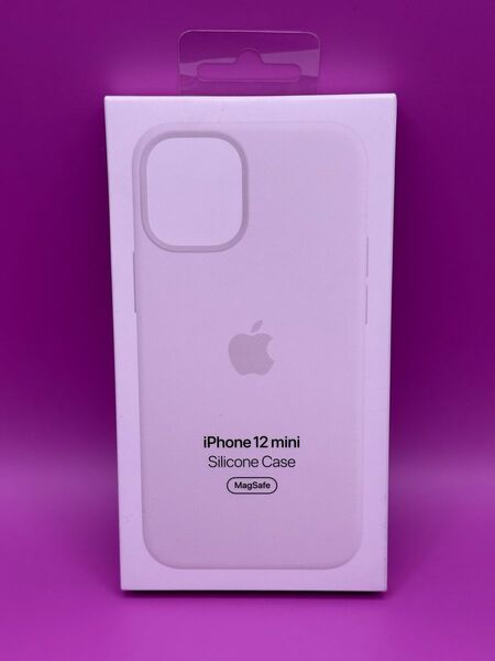 新品未使用アップル純正 iphone 12miniシリコンケース ホワイト