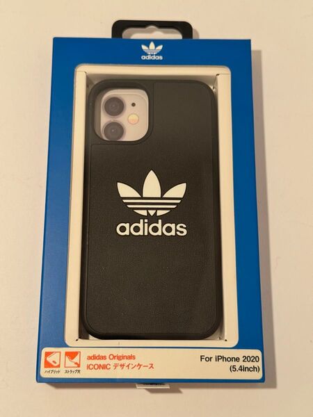 新品adidas Originals iCONIC SnapCase black iPhone 12 mini 用ケース