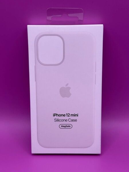 新品未使用アップル純正 iphone 12miniシリコンケース ホワイト