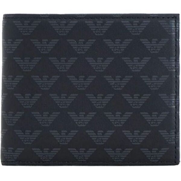 EMPORIO ARMANI(エンポリオアルマーニ)二つ折り財布 小銭入れ レザー メンズ YEM122-YTO2J 二つ折り