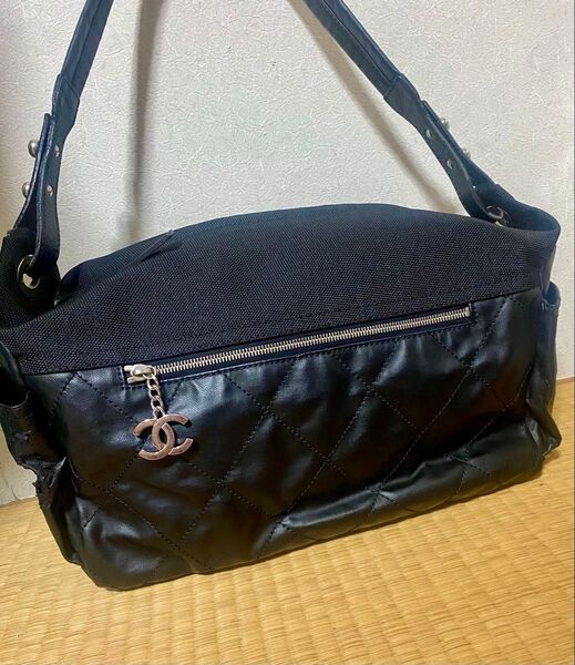 シャネル CHANEL パリビアリッツ マトラッセ ショルダーバッグ