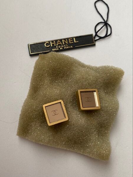 シャネル CHANEL スクエア ピアス ココマーク ロゴ