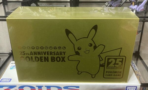 未開封 ポケモンカード 25th ANNIVERSARY ゴールデンボックス ピカチュウ サプライ GOLDEN BOX