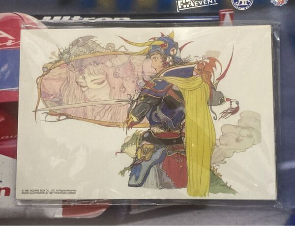 FINAL FANTASY 25th ANNIVERSARY ポストカードセット ファイナルファンタジー 25周年記念 天野喜孝