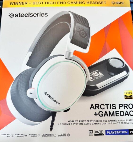 新品未使用 SteelSeries Arctis Pro + GameDAC