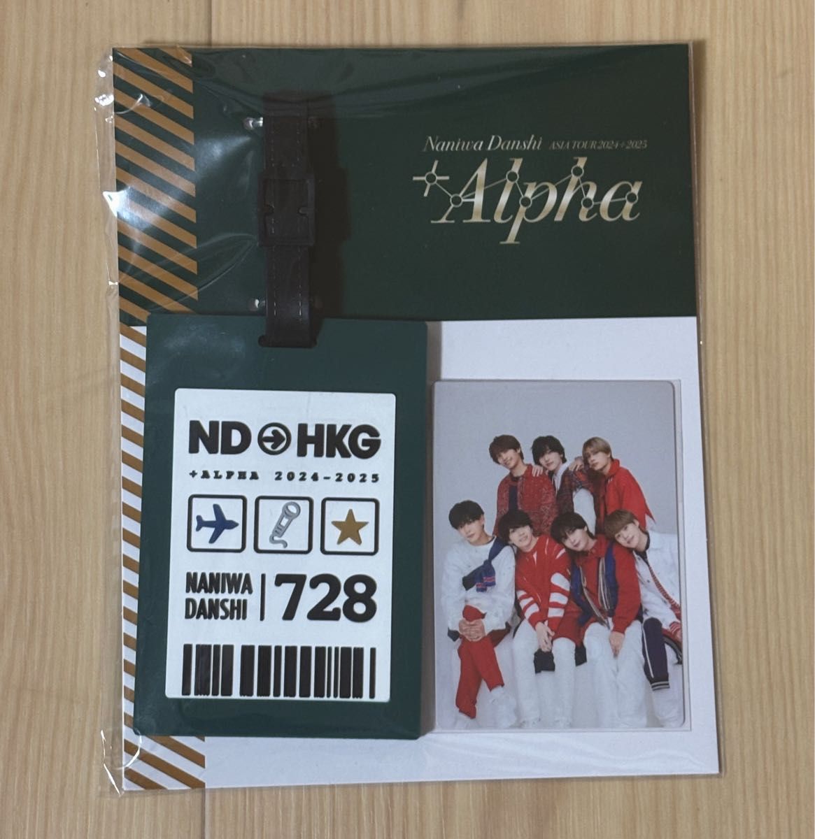 なにわ男子 ASIA TOUR +Alpha ラゲッジタグ 日本ver