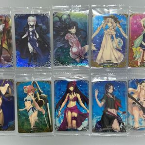 fgo fateウエハース 10枚セット 水着