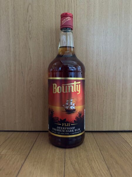 フィジー産ラム酒 Fiji rum bounty 1125ml alc.58%