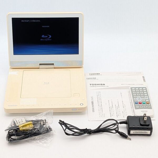 東芝 TOSHIBA ポータブルブルーレイプレーヤー SD-BP900S 2014年製