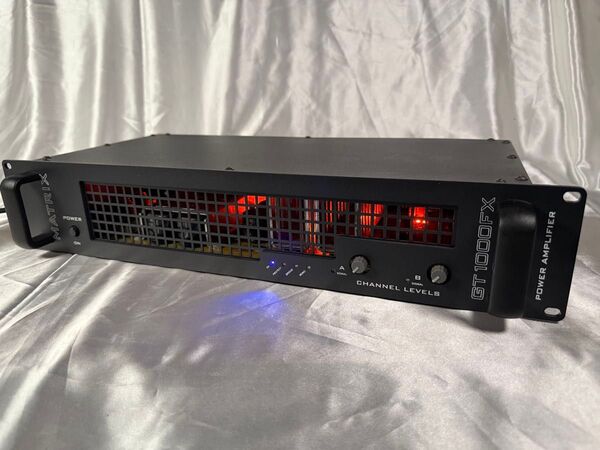 美品 MATRIX GT1000FX 2U パワーアンプ