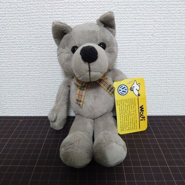 フォルクスワーゲン ウォルフィ マスコット ぬいぐるみ オオカミ Volkswagen wolfi 希少