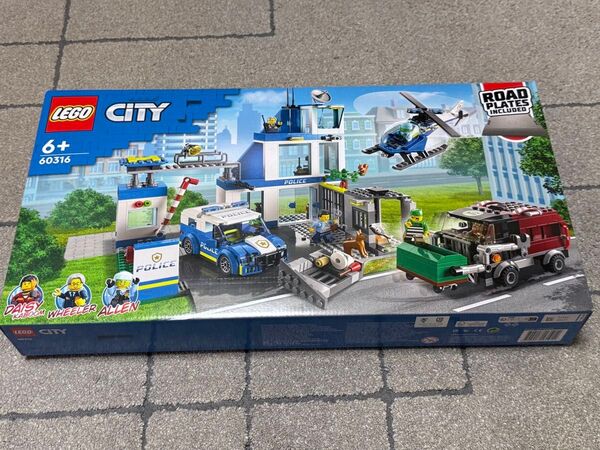 レゴ シティ ポリスステーション おもちゃ ブロック プレゼント 男 60316