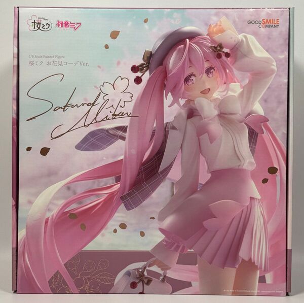 キャラクター・ボーカル・シリーズ01 初音ミク 桜ミク お花見コーデVer. 1/6 完成品フィギュア グッドスマイルカンパニー
