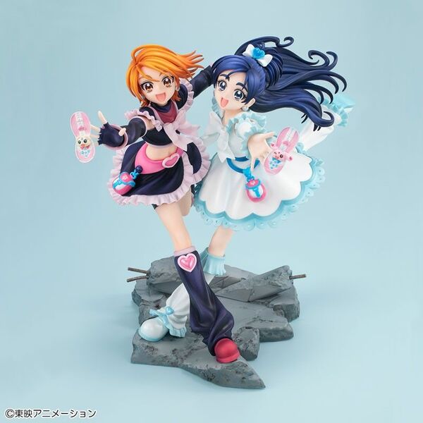 Lucrea ふたりはプリキュア キュアブラック&キュアホワイト 完成品フィギュア メガハウス