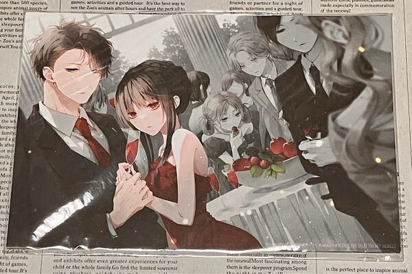 墜落JKと廃人教師 ふろく 複製原画