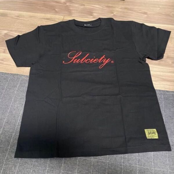subciety サブサエティ Tシャツ ロゴT ストリート Tシャツ 半袖 ロゴ ブラック 半袖Tシャツ パンク ロック フェス