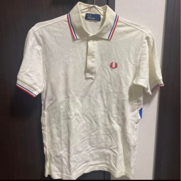 FRED PERRY ホワイト ポロシャツ UK ヴィンテージ 日本 半袖ポロシャツ フレッドペリー 半袖 ポロシャツ